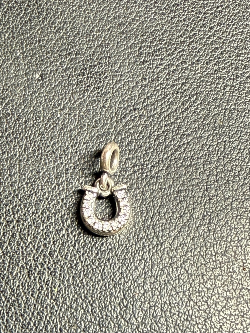 Sterling S925 PANDORA ME MINI My Lucky Horseshoe Pandora Dangle Charm 798379CZ